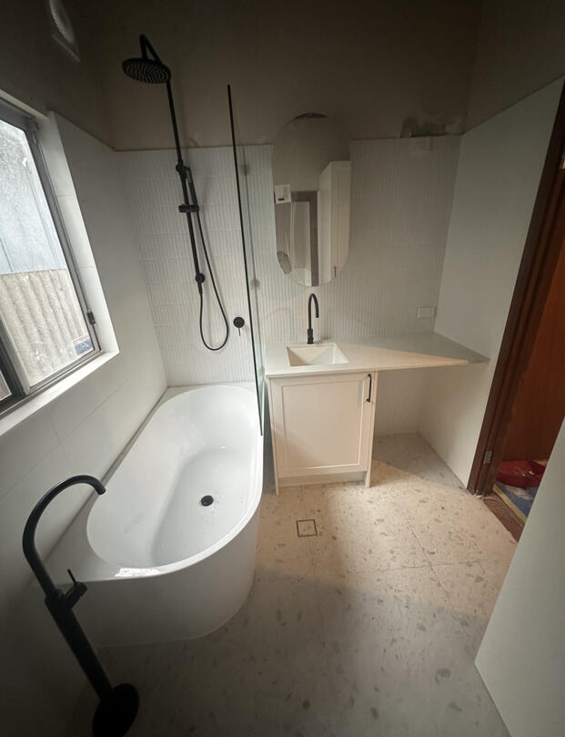 Bathroom renovation